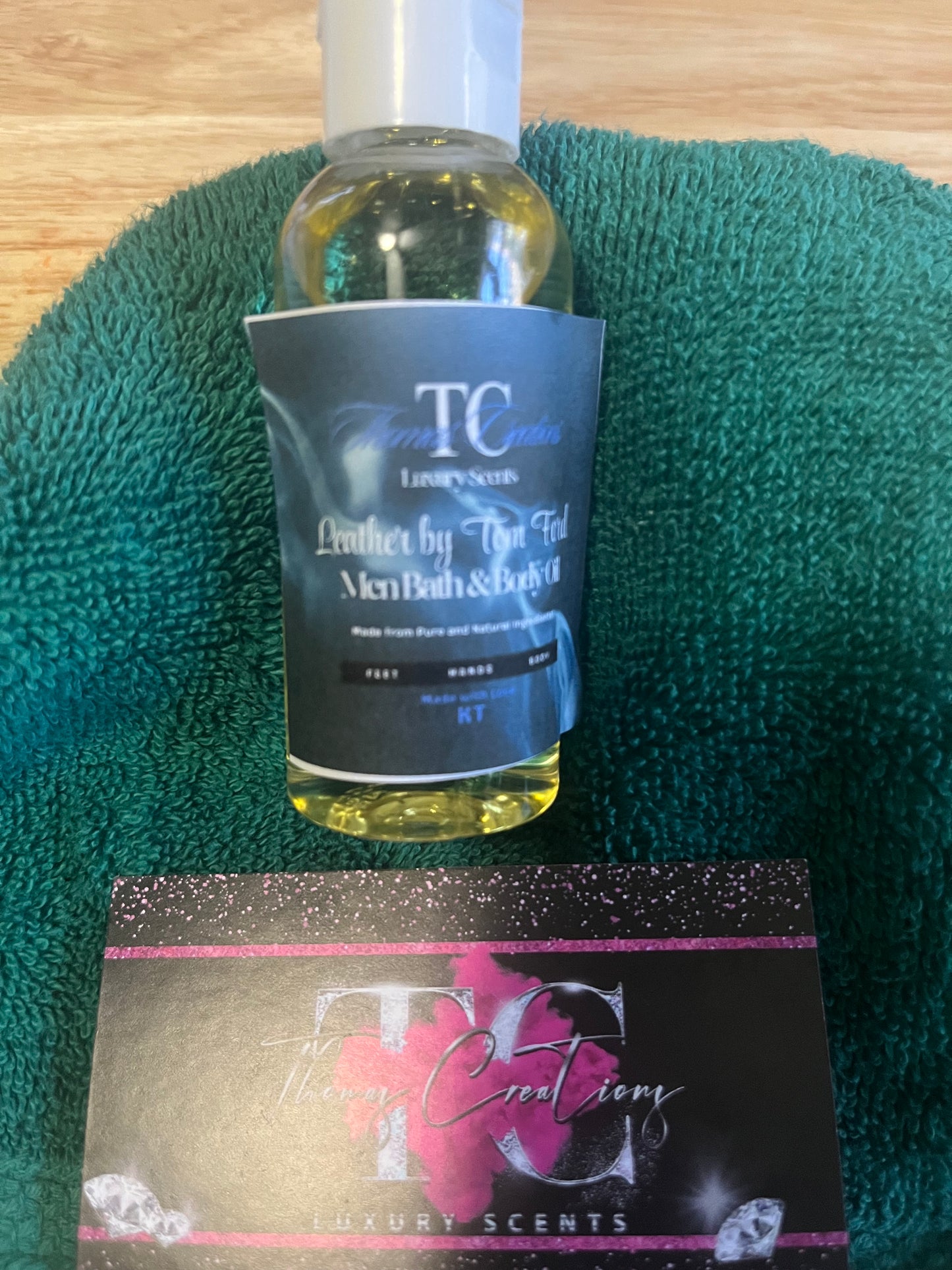 Men Bath & Body Oil