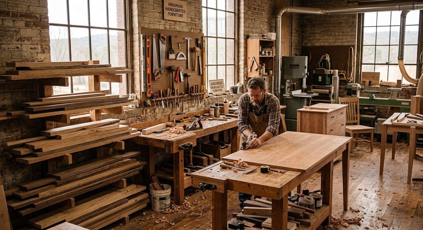 Thomas Creations workshop in Little Rock, Arkansas