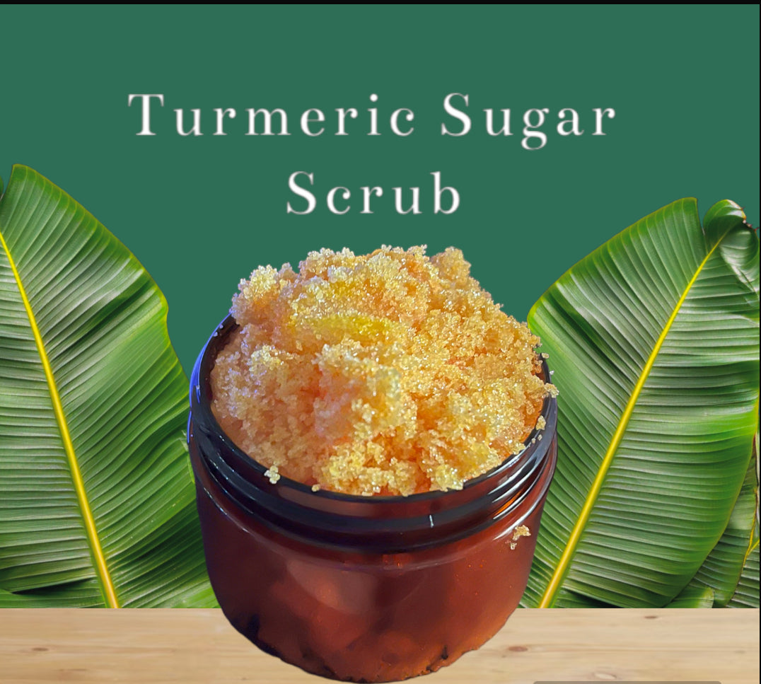 Turmeric scrub