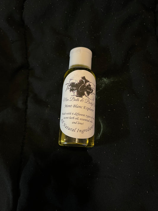 Men Bath & Body Oil